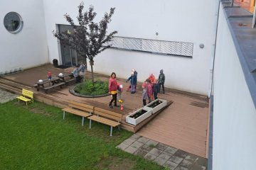 Zahradní slavnost a návštěva předškoláků z Machnína