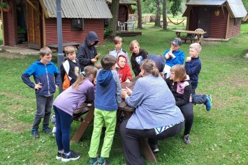 Školní výlet v Doksech, 1. den