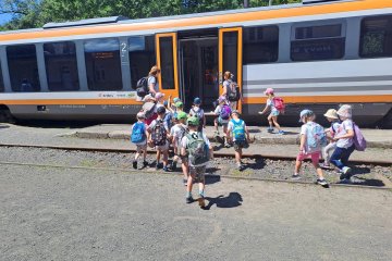 Škola v přírodě- Sloup, den 4. - 19.6.