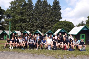 Školní výlet 7.A + 7.B Bílý Potok červen 2025