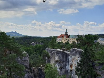 Pohled z Mariánské vyhlídky