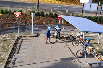 Dopravní hřiště říjen