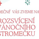 Rozsvícení vánočního stromečku - Žákovská