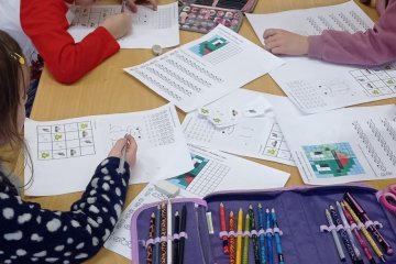 Žabí centra aktivit v první třídě v Machníně