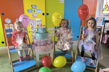 Oslava narozenin - Natálka, Rozálka a Anička Z.