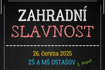 Zahradní slavnost 2. stupně