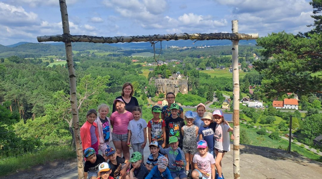 Škola v přírodě- Sloup, den 2. - 17.6.