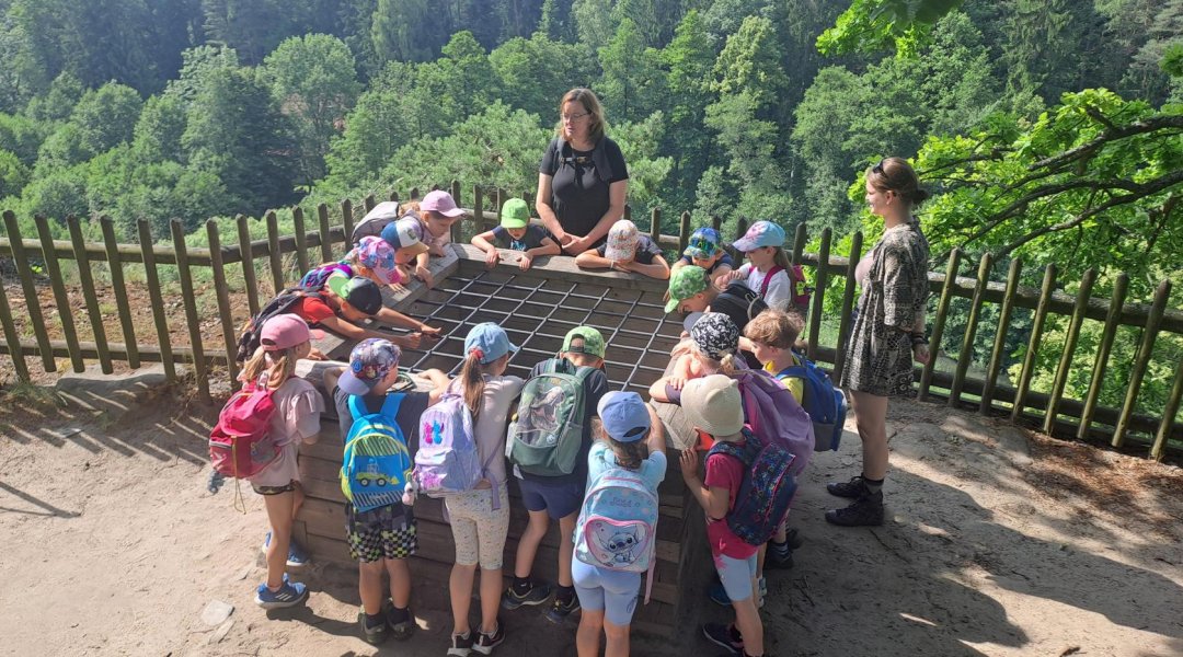 Škola v přírodě- Sloup, den 3. - 18.6.