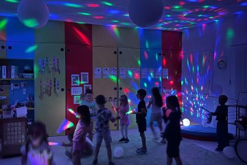 Rozloučení s předškoláky a spaní ve školce