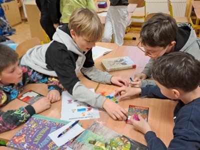 Noc s Andersenem ve 4. a 5. třídě.