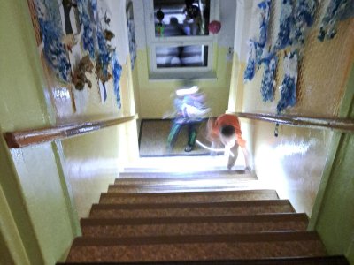 ..a Andersenovská bojovka po noční škole.