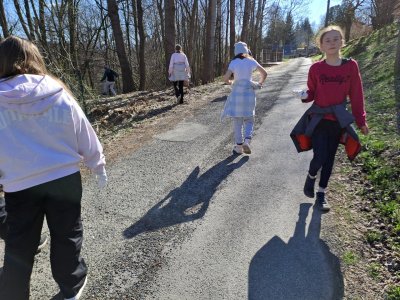 zapojení do projektu Ukliďme svět!