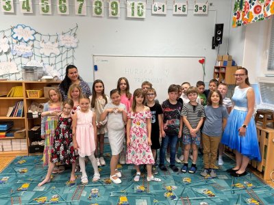 Poslední den tohoto školního roku ve 2. a 3. třídě