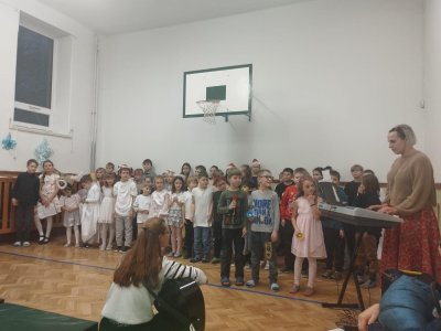 Společná vánoční besídka pro rodiče..