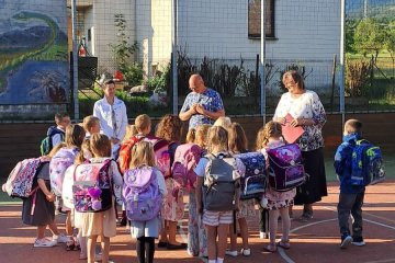 První školní den prvňáčků