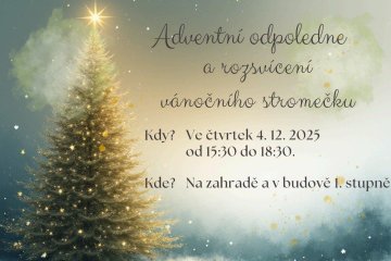 Rozsvícení vánočního stromečku