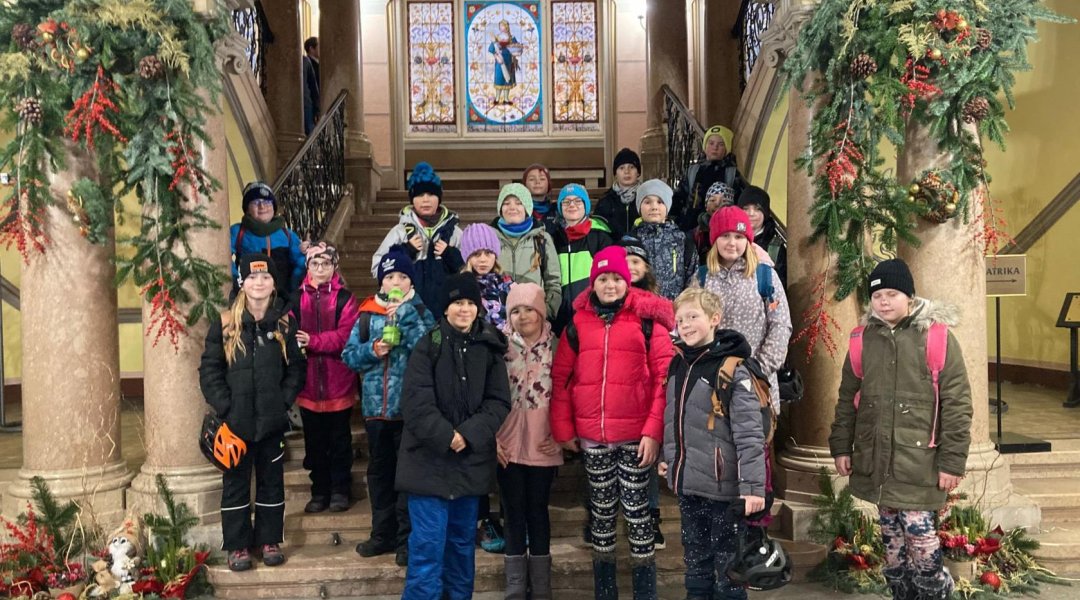 Dopravní hřiště s vůní Vánoc