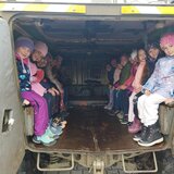 Ukázka obojživelného obrněného transportéru OT 64